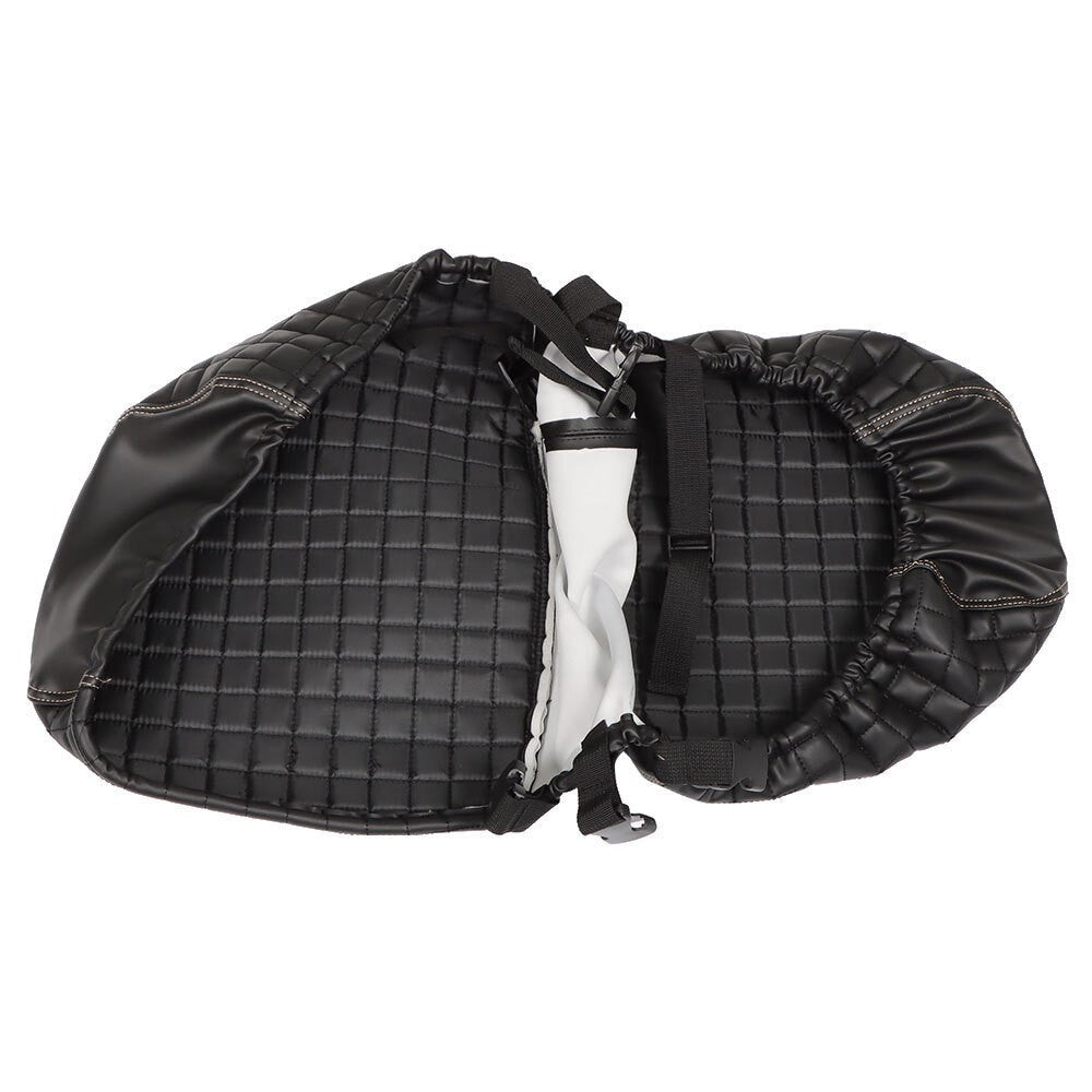 EZGO Medalist TXT 94-13 Front & Rear Seat Cover Black Diamond Stitching