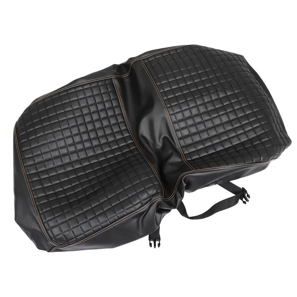 EZGO Medalist TXT 94-13 Front & Rear Seat Cover Black Diamond Stitching