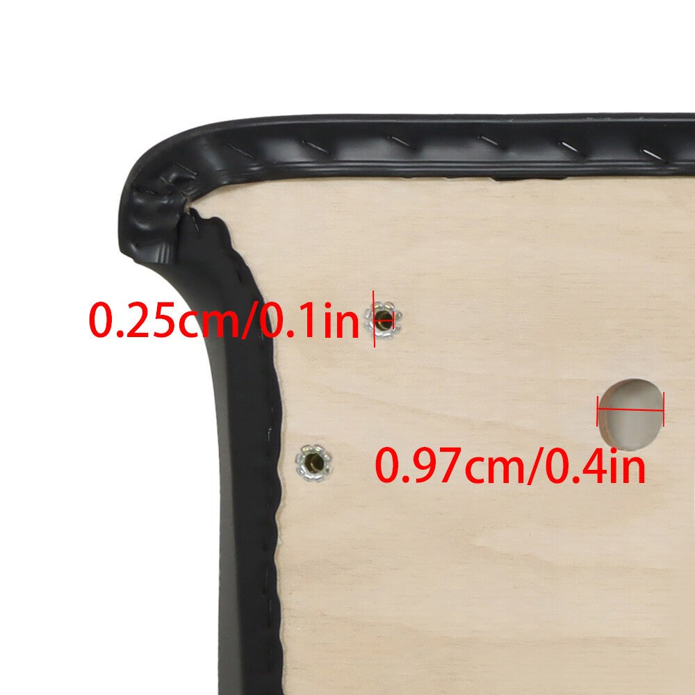 Black Front Seat Bottom Cushion 102174201 for Club Car DS 2000+ Golf Cart