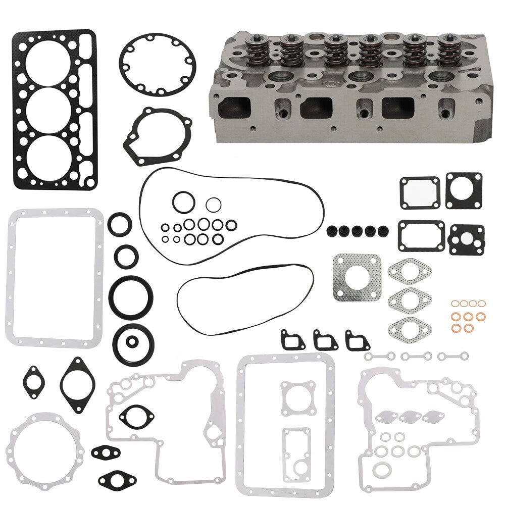 Kubota D950 D850 Engine Cylinder Head Assembly with Valves & Springs Complete