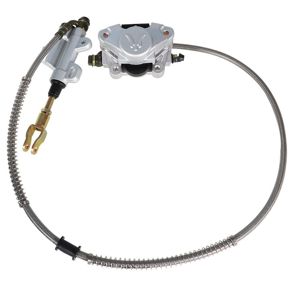 Go Kart Rear Live Axle Kit with Brake, Sprocket, Hub & Chain for Drift Trike