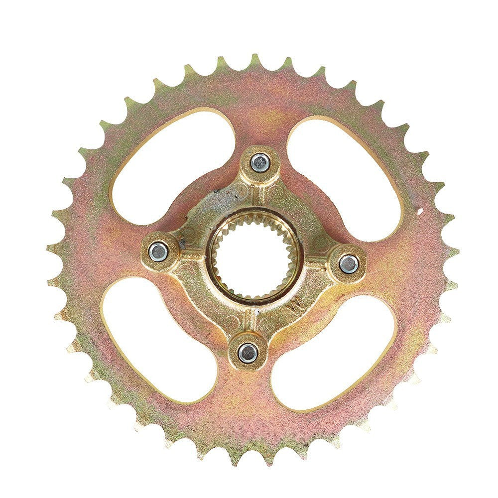Go Kart Rear Live Axle Kit with Brake, Sprocket, Hub & Chain for Drift Trike