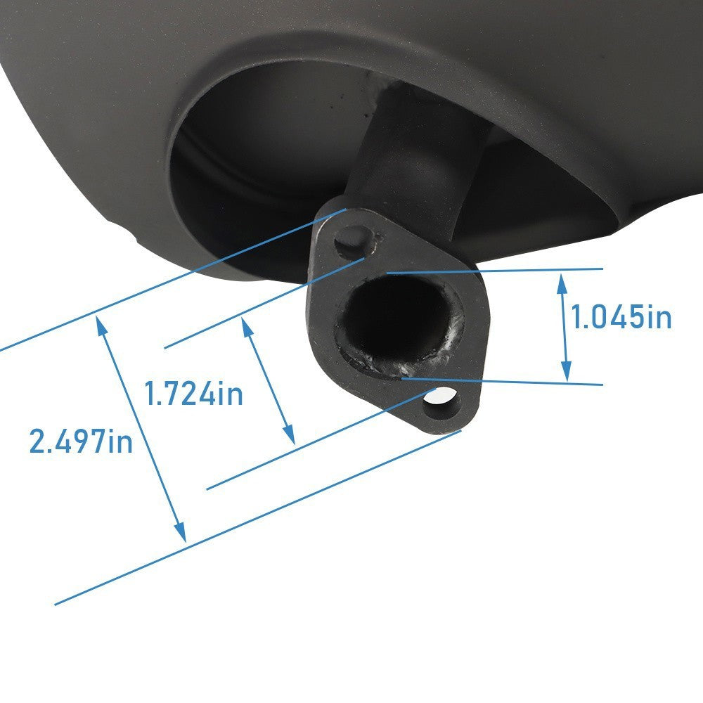 Muffler Exhaust Assembly for 1996-2007 Yamaha Gas Golf Cart G16-G22