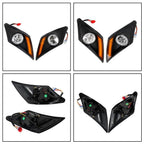 2017+ Yamaha Drive2 LED Deluxe Street Legal Golf Cart Light Kit Set