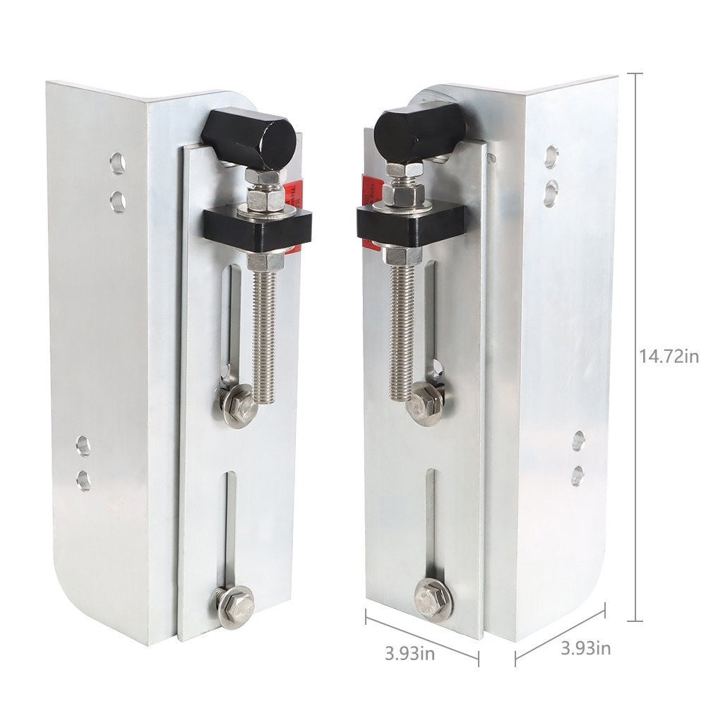 6" Adjustable Aluminum Set Back Plate for Outboard Boat Motor