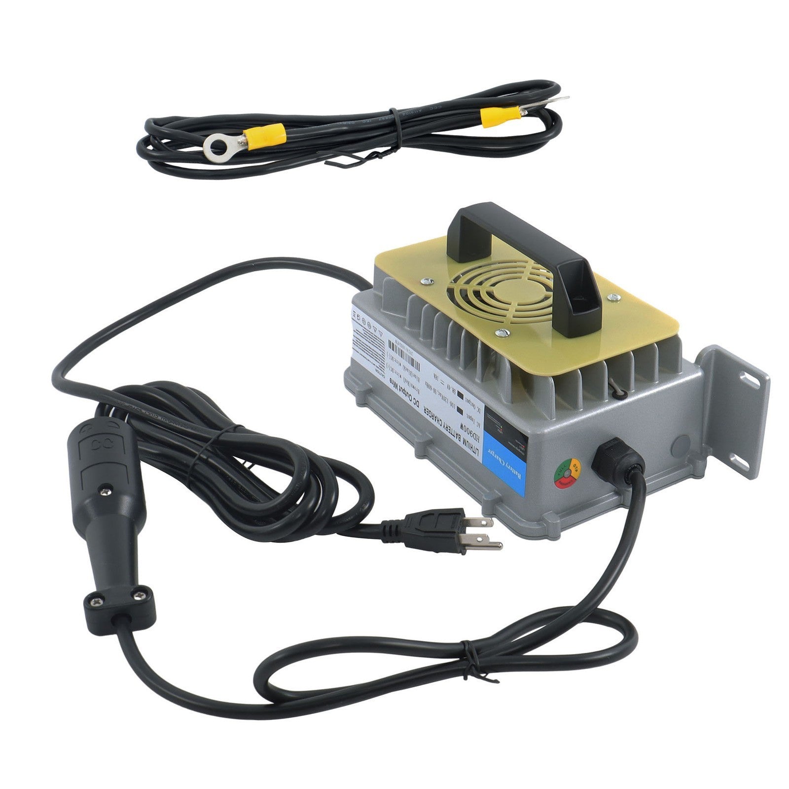 3-Pin Round Plug 58.4V 18A Golf Cart Charger for Club Car DS Precedent