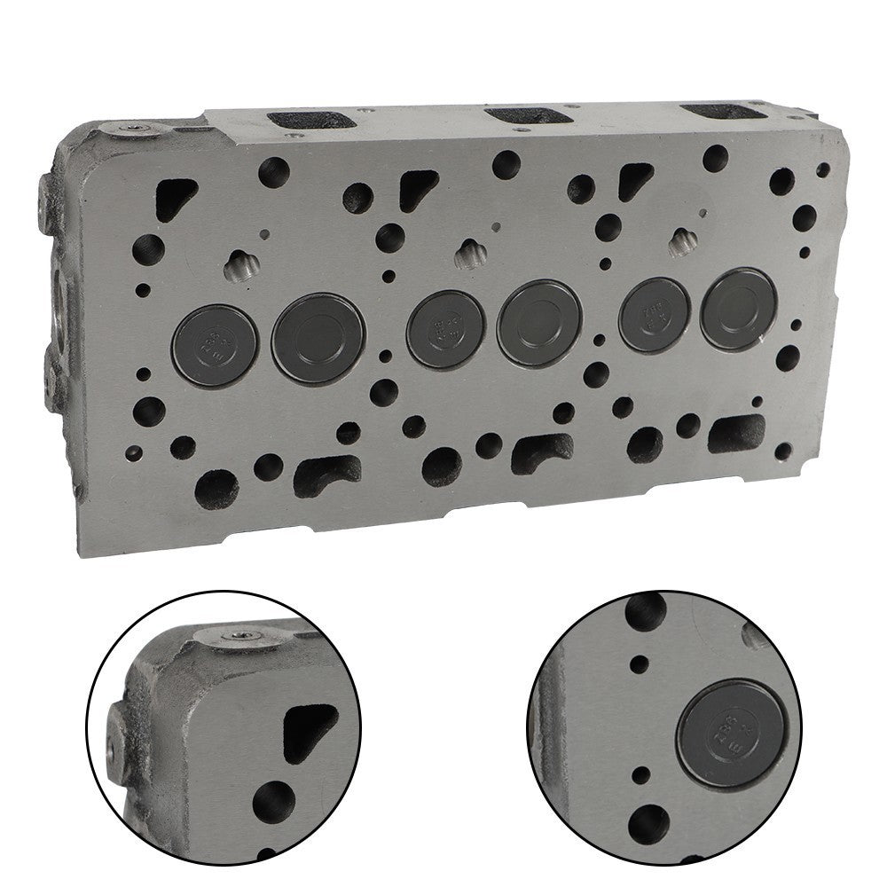 Complete Cylinder Head & Gasket Kit for Kubota D1105 Engine Replacement Parts