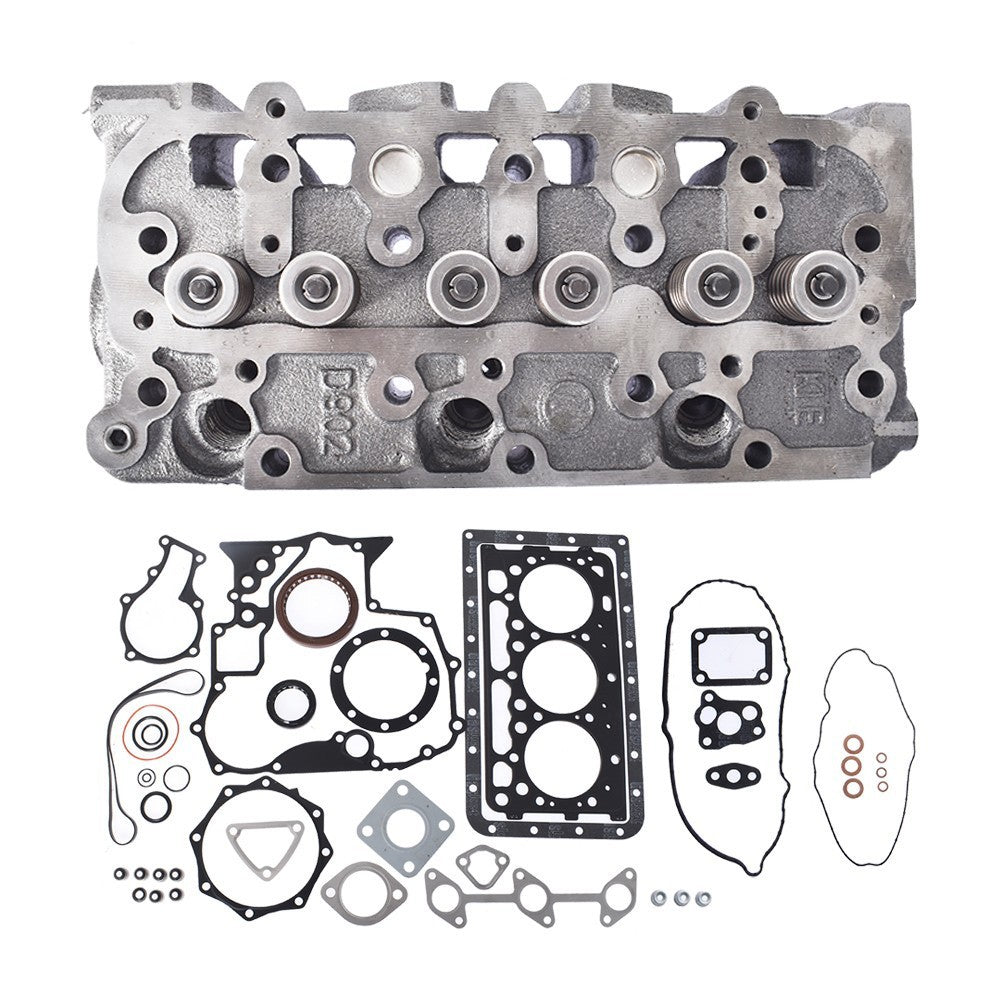 Kubota D902 ZD323 Cylinder Head & Full Gasket Kit 1G962-03045 Complete