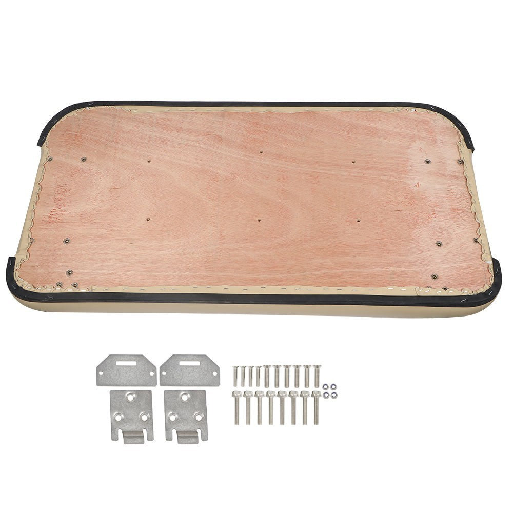 Tan Front Seat Bottom for E-Z-GO Medalist TXT 1994-2013 Golf Cart with Hardware
