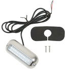 Blue 27 LED Stainless Marine Boat Transom Underwater Light for Pontoon 1PC