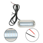 Blue 27 LED Stainless Marine Boat Transom Underwater Light for Pontoon 1PC