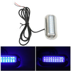 Blue 27 LED Stainless Marine Boat Transom Underwater Light for Pontoon 1PC