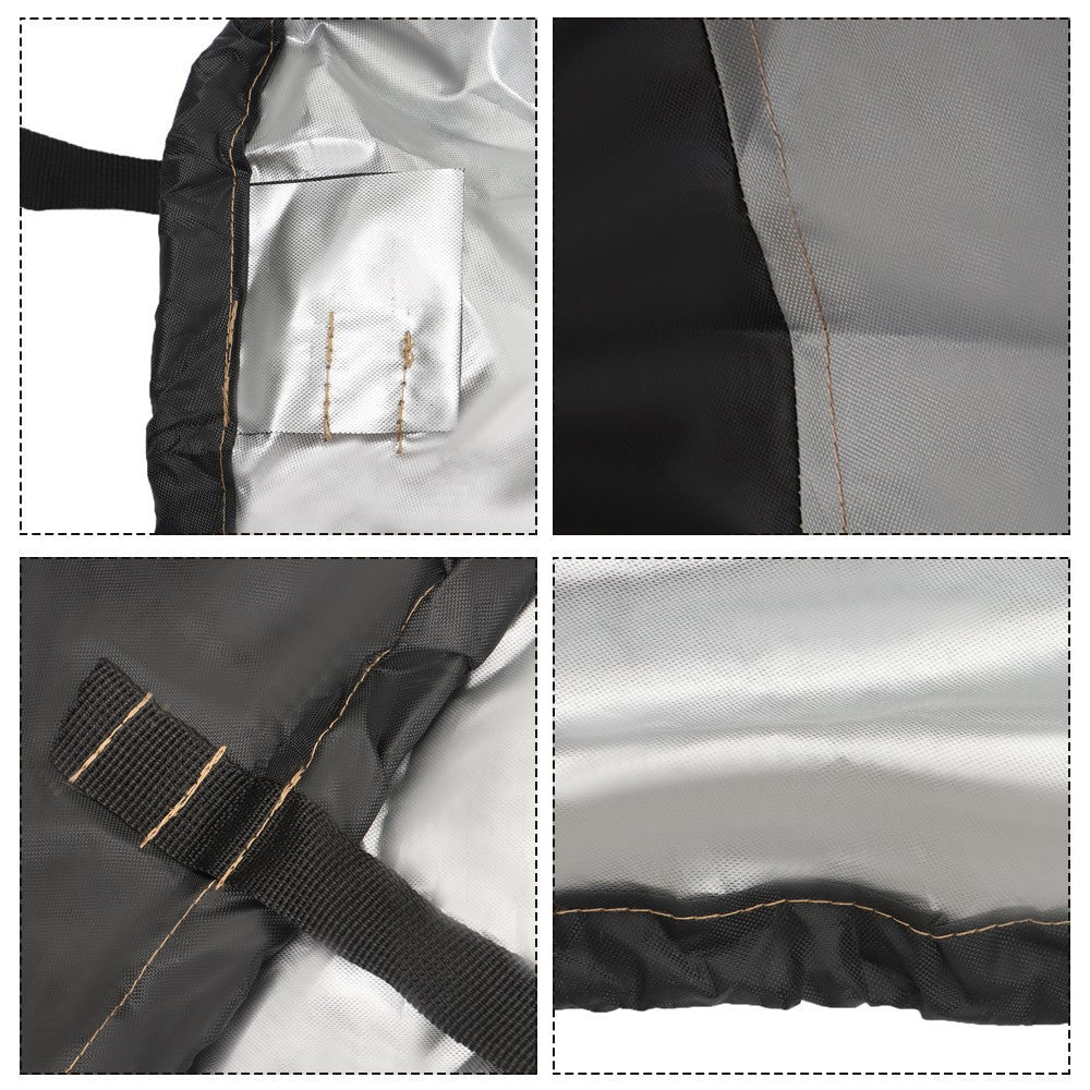 Heavy Duty Waterproof 420D Jet Ski PWC Cover 116"-125" Trailerable Marine Grade