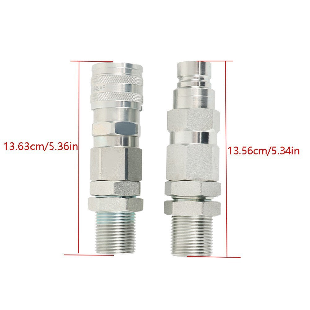 KV13884 AT312877 Hydraulic Quick-Connect Coupler for John Deere 35G 50C 260