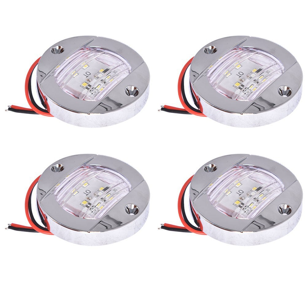 3" LED Marine Boat Stern Cabin Deck Walkway Courtesy Light Waterproof