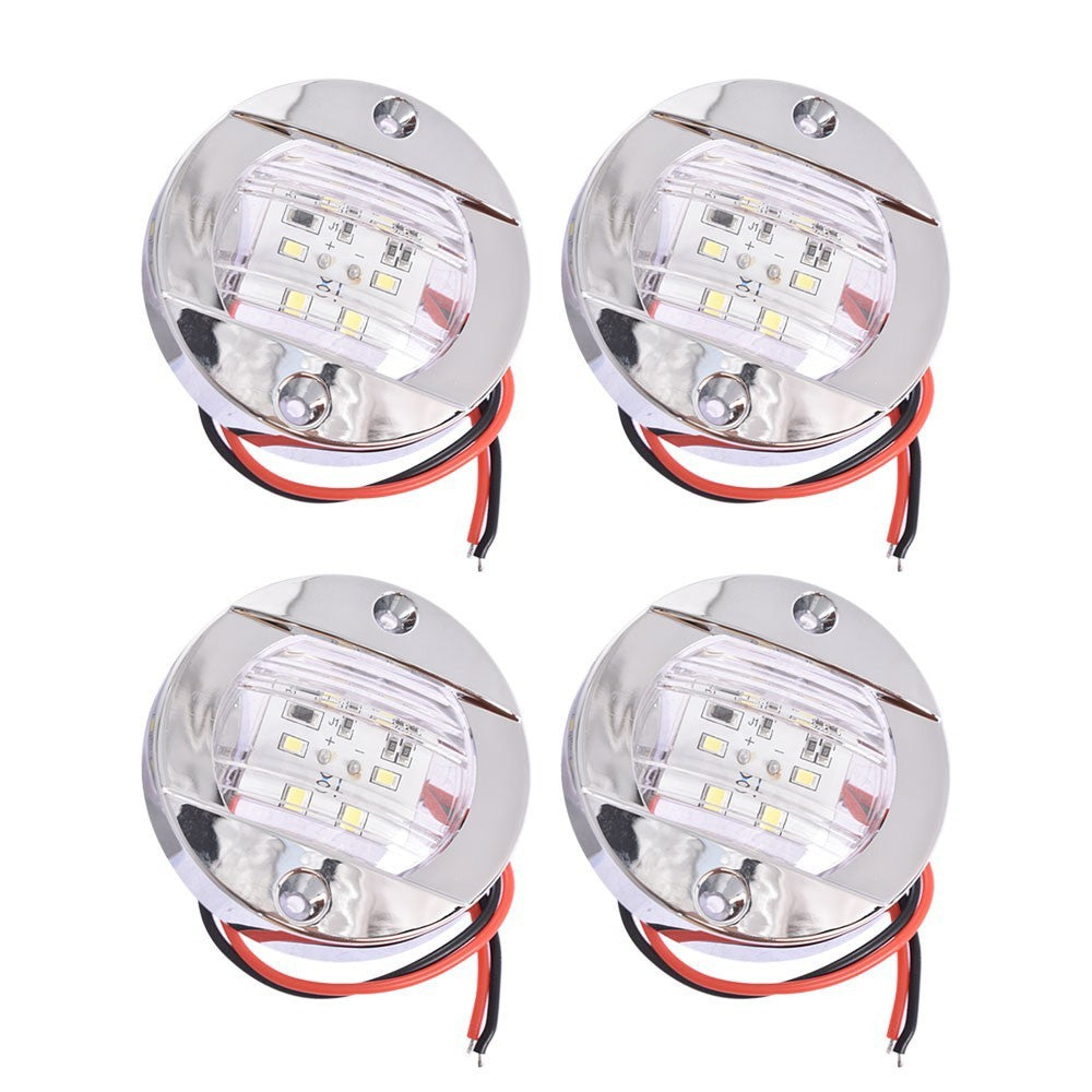 3" LED Marine Boat Stern Cabin Deck Walkway Courtesy Light Waterproof