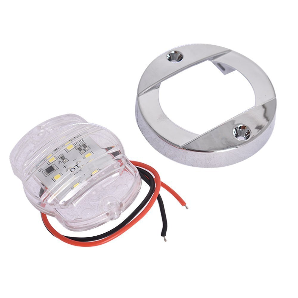 3" LED Marine Boat Stern Cabin Deck Walkway Courtesy Light Waterproof
