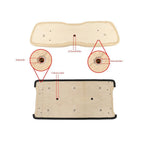 Beige Front Seat Cushion Set for Club Car DS 2000.5-Up Golf Cart