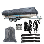 Heavy Duty US Boat Cover 3-Layer Waterproof Cotton Lining 14-16ft 90
