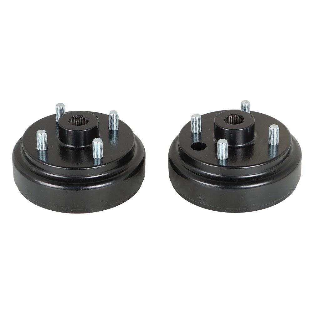 2pcs EZGO RXV Rear Wheel Brake Hub Drum 30 Teeth Gas 4-Cycle Golf Cart 1991+