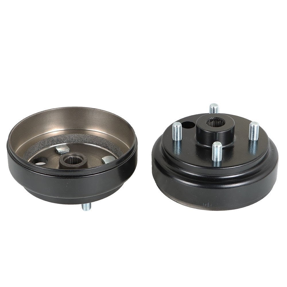 2pcs EZGO RXV Rear Wheel Brake Hub Drum 30 Teeth Gas 4-Cycle Golf Cart 1991+