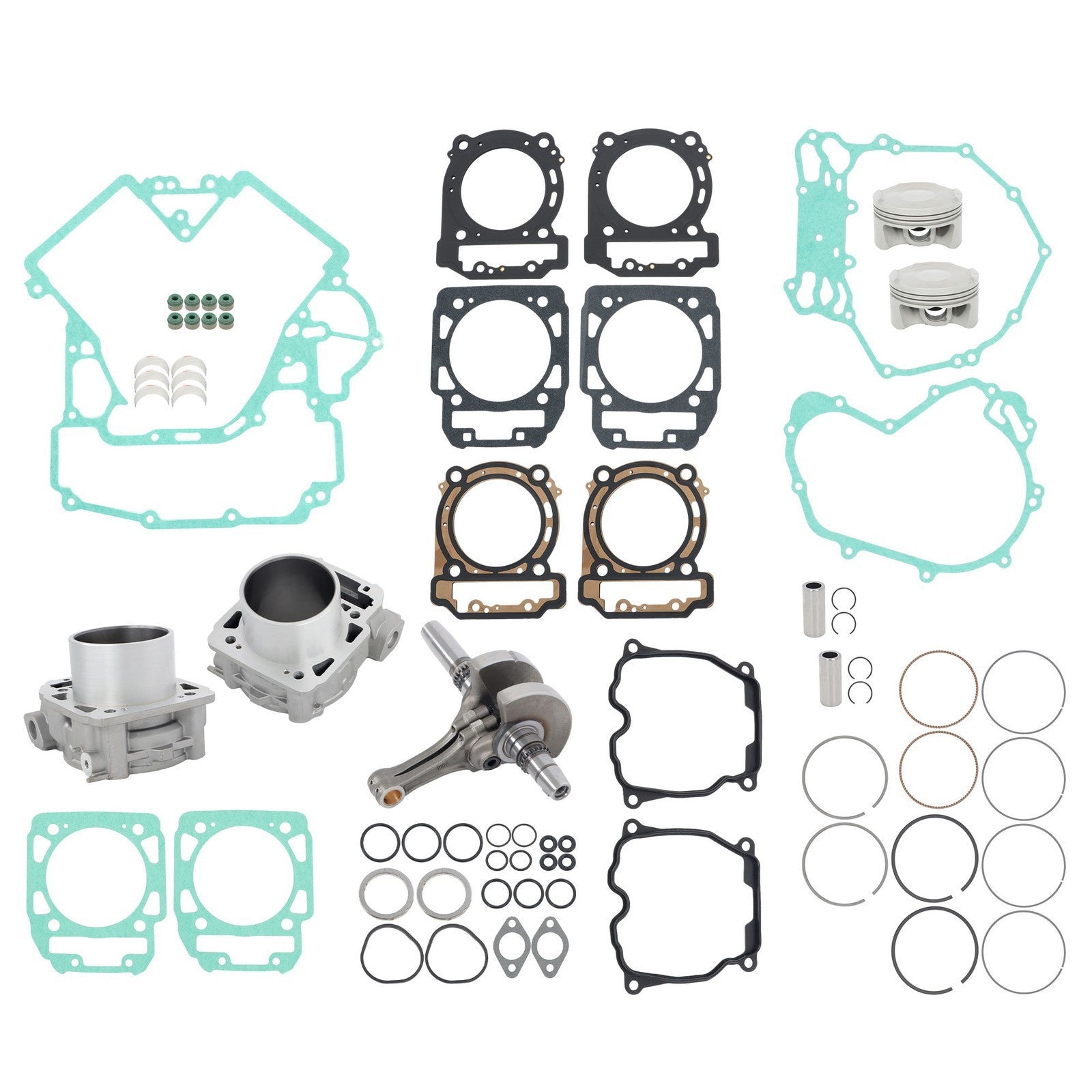 Crankshaft Piston Gasket Kit for Can-Am 1000 ATV 420413116 New