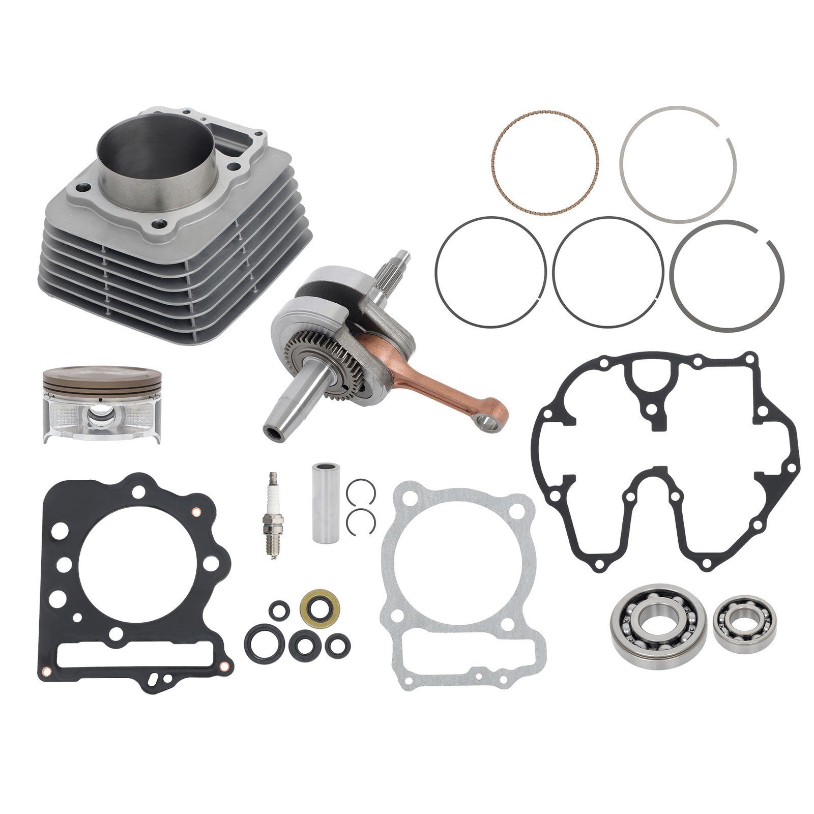Honda TRX400EX Engine Cylinder Kit Piston Crankshaft Gasket Set 1999-2008