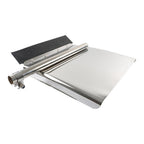 Heavy Duty 24" x 24" Stainless Steel Quarter Fender Pair for Freight Trucks