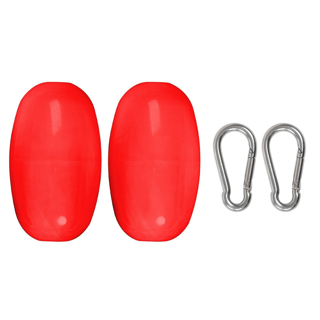 2-Pack Red Folding 1.5KG Grapnel Boat Kayak Marine Anchor Set
