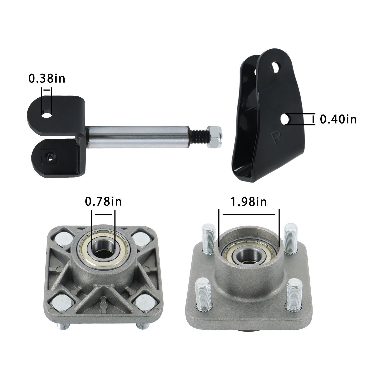 Club Car Precedent 2004+ Front End Repair Bushing Kit 102287201