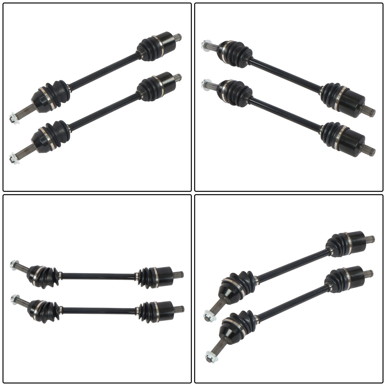 Front Left & Right CV Axles Drive Shaft for Polaris Ranger 500 570 2017-2022