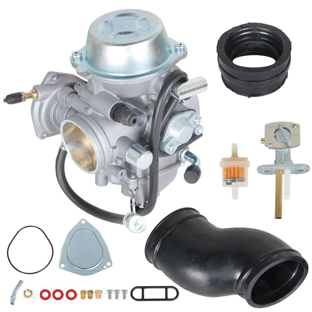 New Carburetor Intake Manifold Fuel Petcock for Yamaha Grizzly 600 ATV