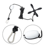 2-Pack Folding Grapnel Boat Kayak Anchors 1.5KG Marine Black Set