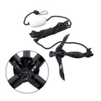 2-Pack Folding Grapnel Boat Kayak Anchors 1.5KG Marine Black Set