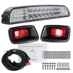 EZGO TXT 1996+ Golf Cart LED Taillight Bar Kit with Brackets & Harness