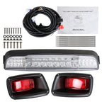 EZGO TXT 1996+ Golf Cart LED Taillight Bar Kit with Brackets & Harness
