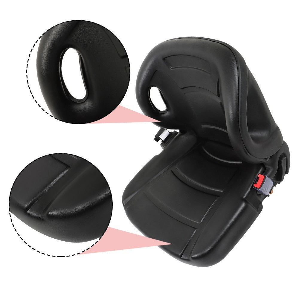 Universal Tractor Forklift Seat Wrap with Adjustable Back & Seatbelt