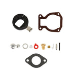 2× Carburetor Carb Kit w/ Float for Johnson Evinrude 4-15HP #398453