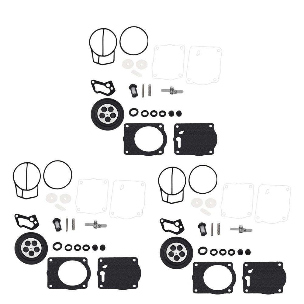 Triple Carb Rebuild Kit for Yamaha XLT 1200 GP1200R GPR1200 XL1200 XLT1200