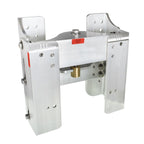 Adjustable 6" Outboard Boat Plate JPL4500 High Strength Polished Aluminum