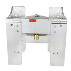 Adjustable 6" Outboard Boat Plate JPL4500 High Strength Polished Aluminum