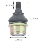 Brand New 4 Ball Joints Replacement for Yamaha 5FU-F3549-00-00 37S-23549-00-00
