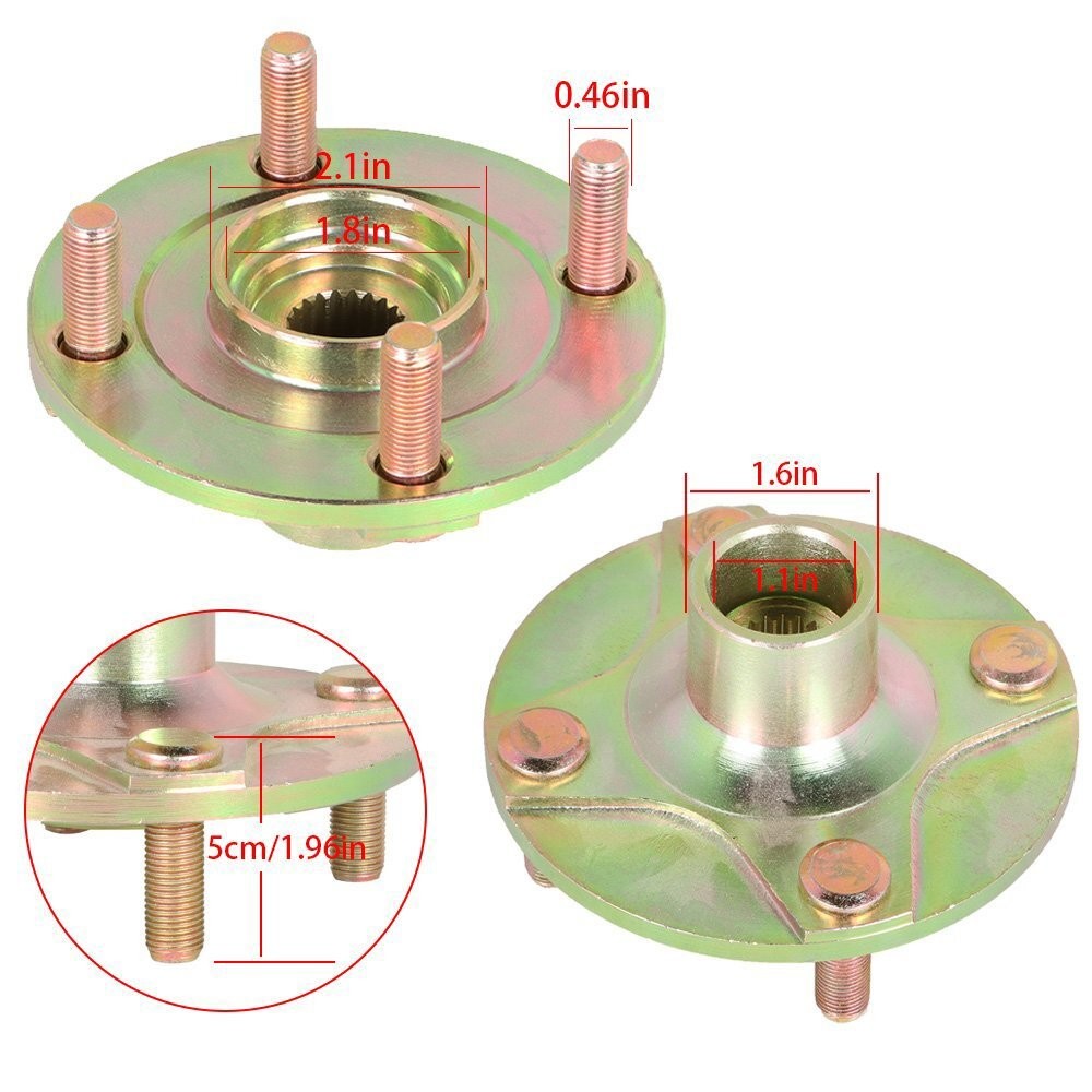 Yamaha G29 Golf Cart Rear Wheel Hub 2007-2014 Gas & Electric Drive