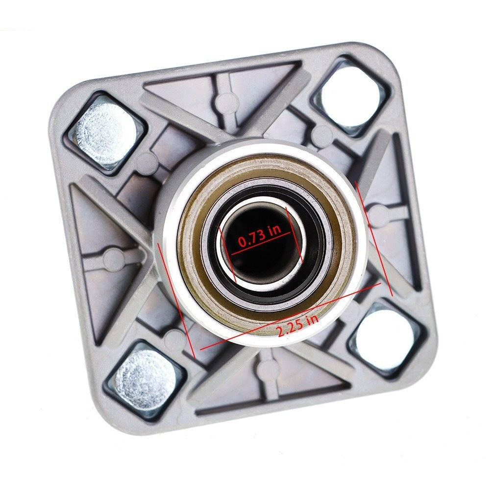 2pcs Front Wheel Hub Kit Bearings Seals for Club Car DS Golf Cart 1982-02