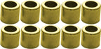 Brass Hose Ferrule 1/4" ID Air & Water 10 Pack #625 Durable Replacement