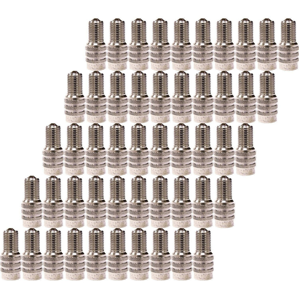 Haltec DS-1 Double Seal Flow-Through Valve Caps Pack of 50