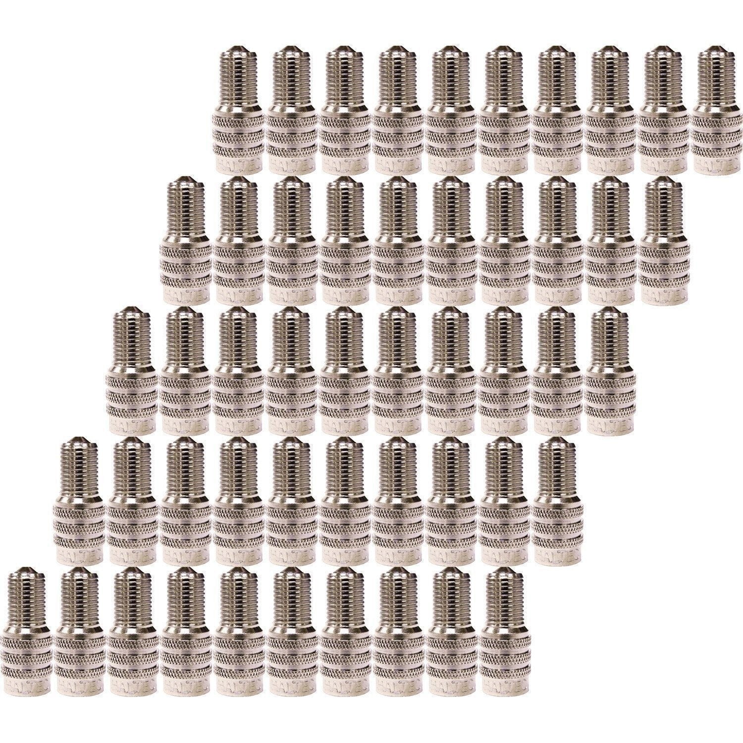 Haltec DS-1 Double Seal Flow-Through Valve Caps Pack of 50