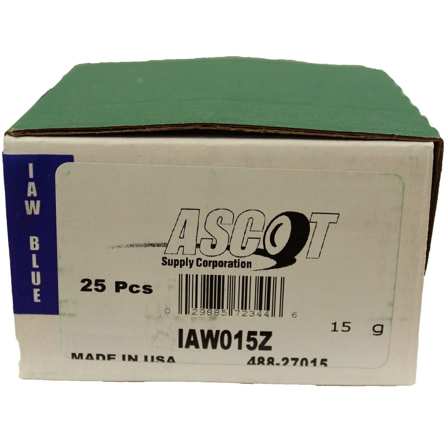 Perfect Equipment IAW015Z Zinc Wheel Weights 15gm 0.50 - Box of 25