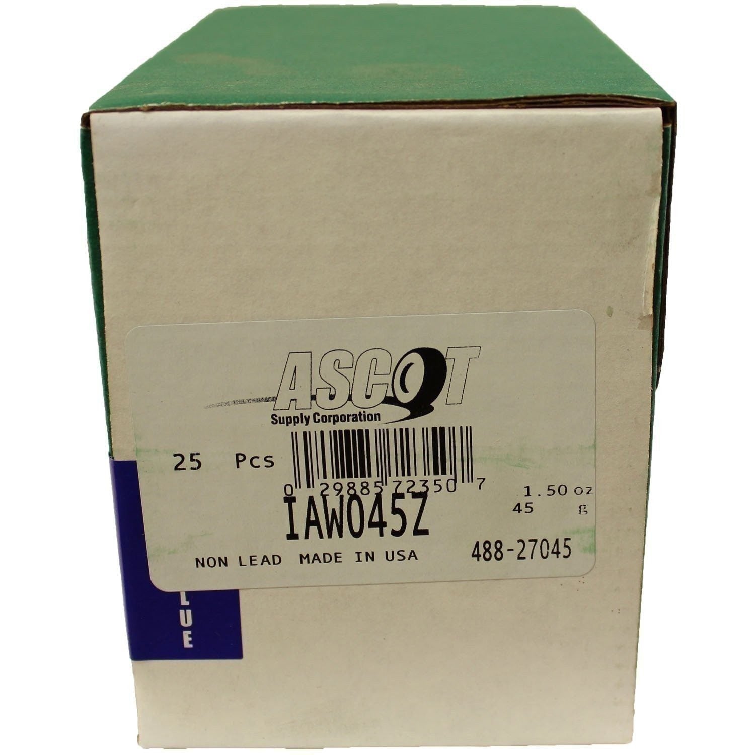 Perfect Equipment IAW045Z Zinc Wheel Weights 45gm 1.50oz Box of 25