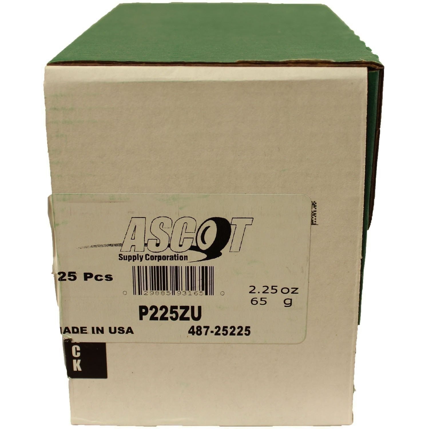 Perfect Equipment P225ZU Zinc Wheel Weights 2.25 oz Uncoated - Box of 25